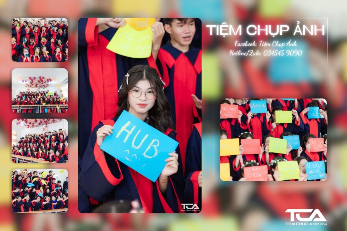 chụp ảnh kỷ yếu ở bình dương