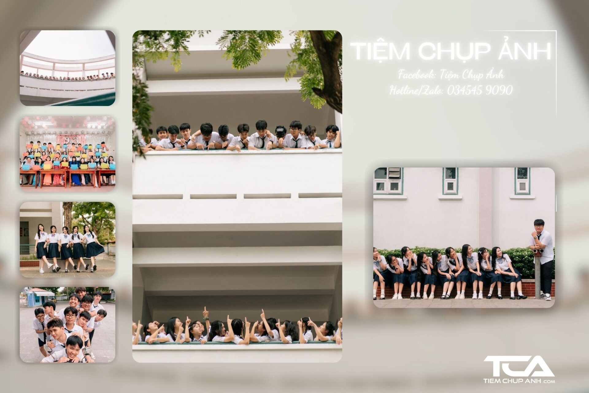 chụp ảnh kỷ yếu ở bình dương