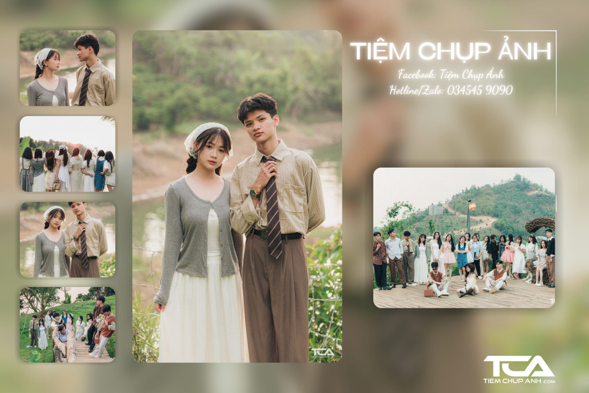 thuê Chụp ảnh kỷ yếu ở Tân Hồng