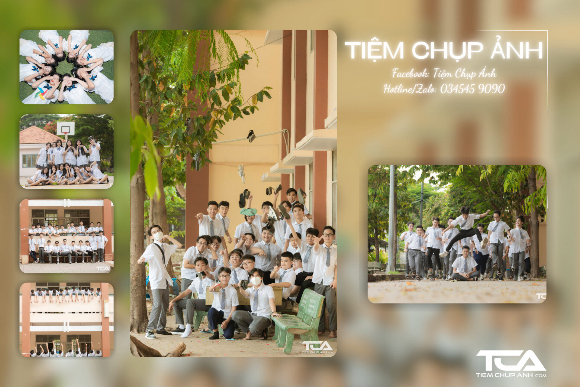 concept Chụp ảnh kỷ yếu ở Hồng Ngự