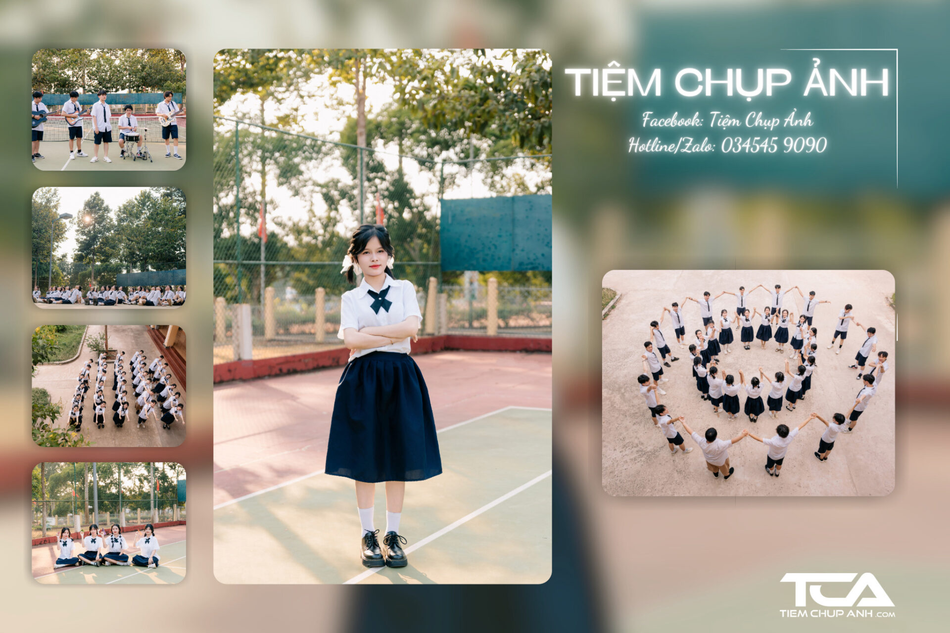 giá Chụp ảnh kỷ yếu ở Mỹ Tú