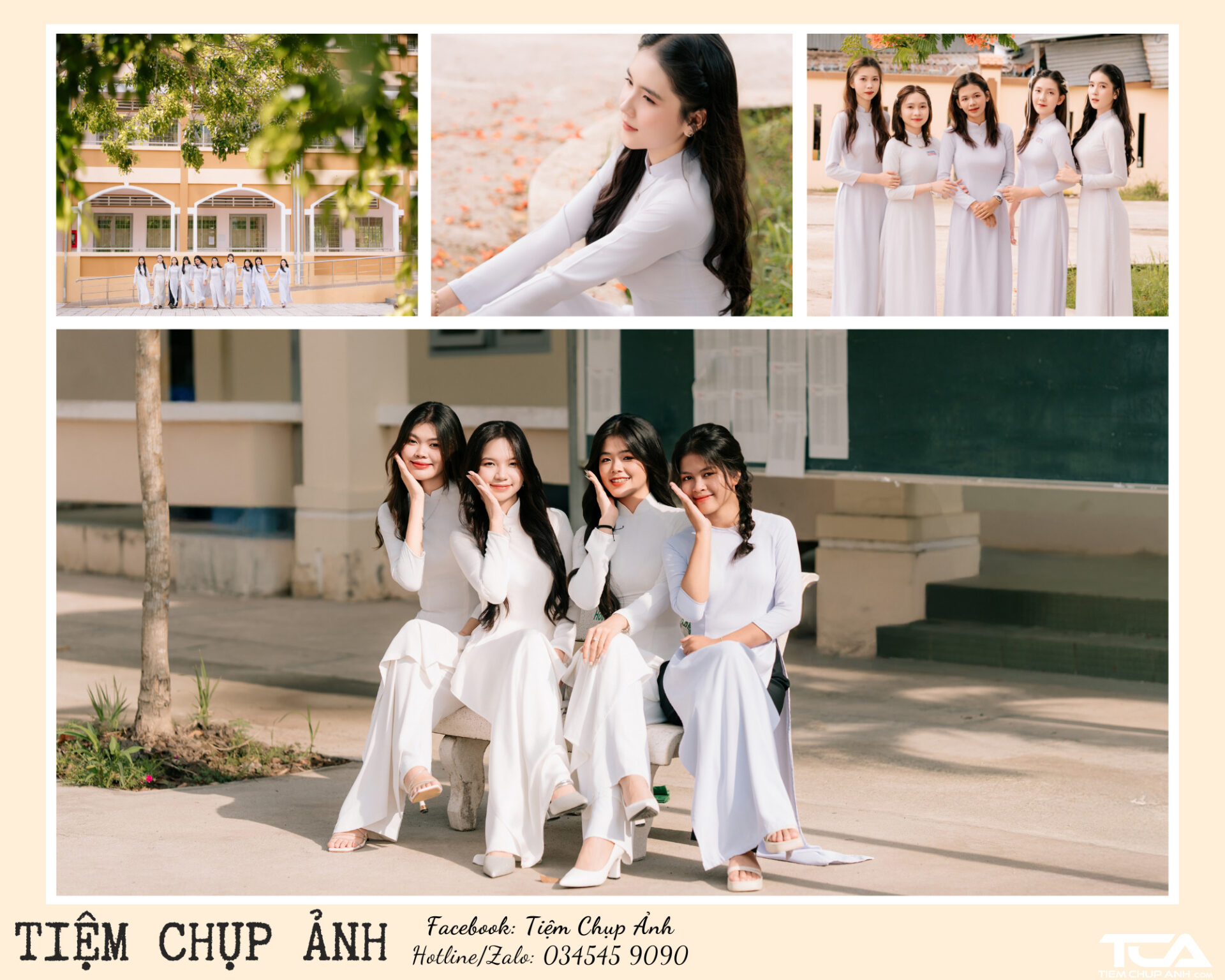 áo chụp ảnh kỷ yếu