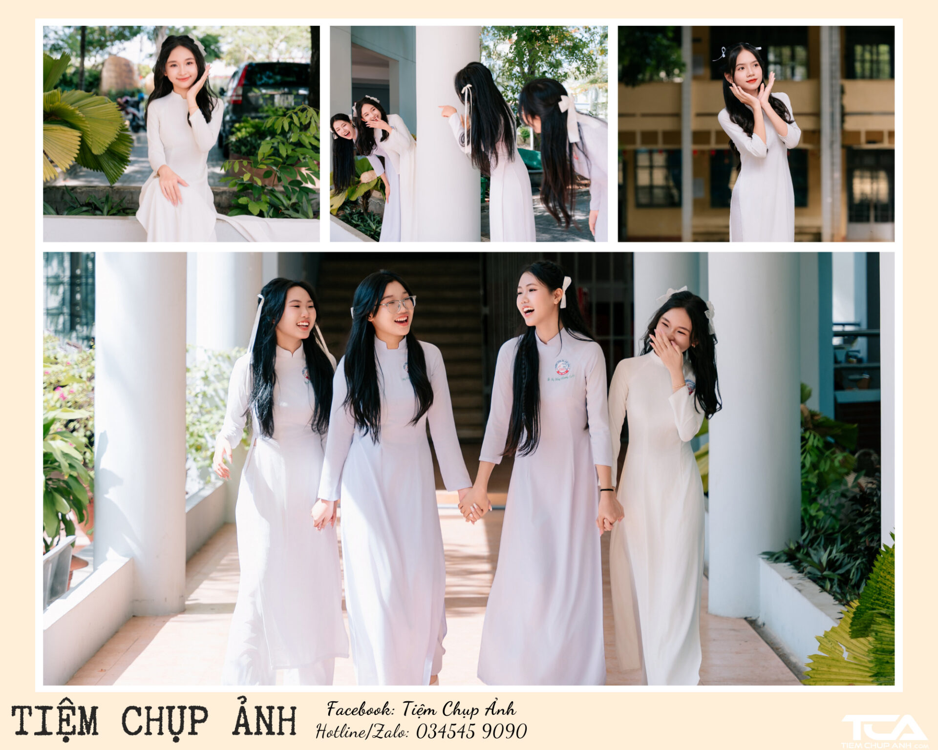 kỷ yếu áo dài trắng