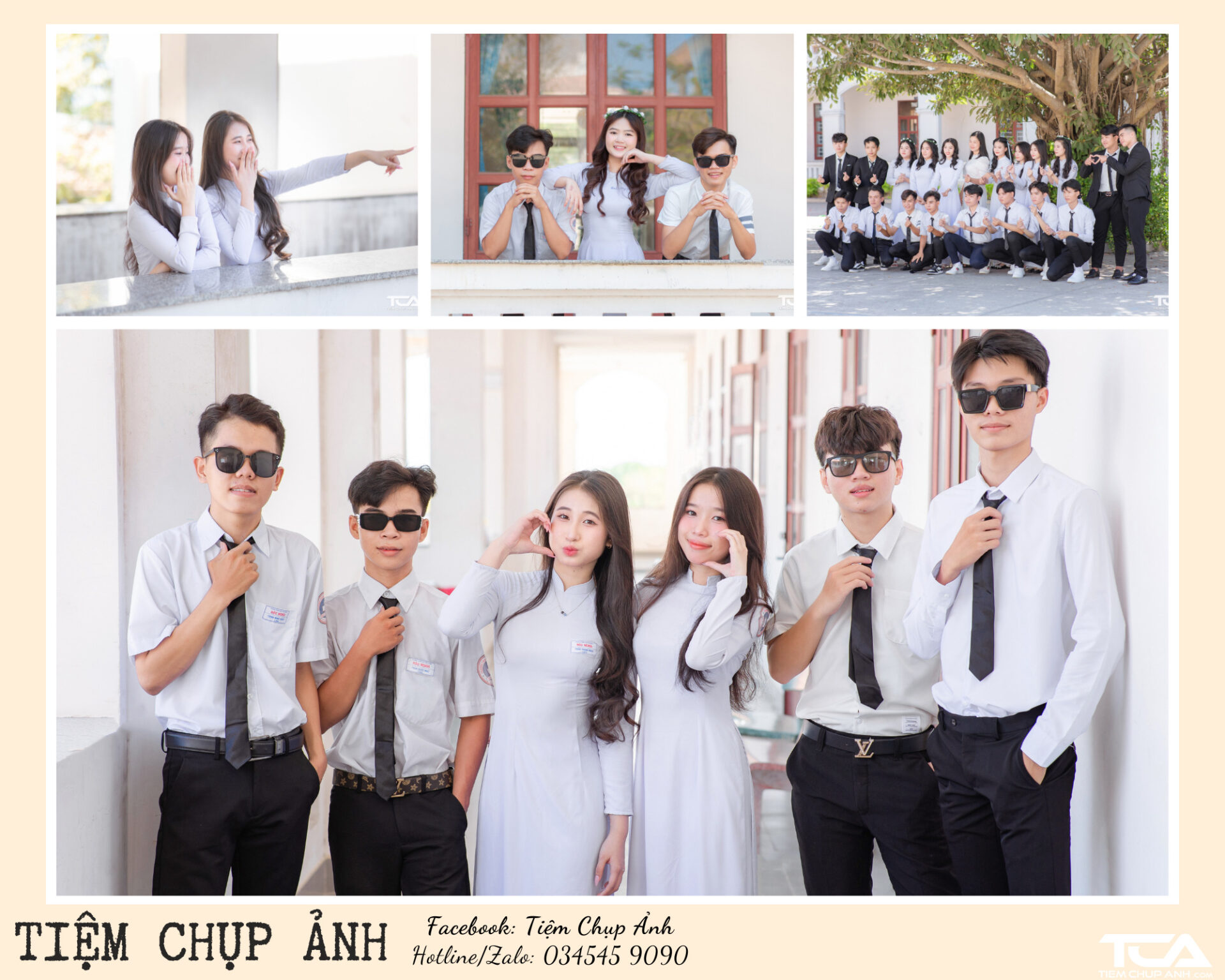 áo dài kỷ yếu đẹp