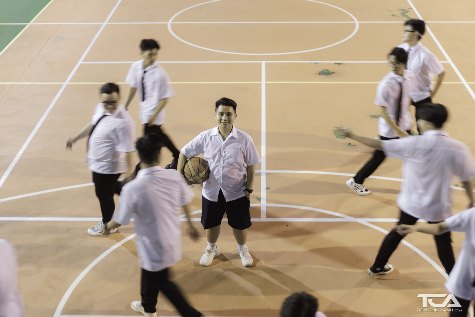 chụp hình kỷ yếu ở An Giang