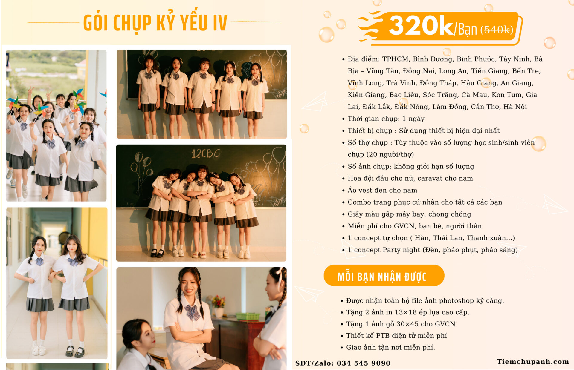 Chụp ảnh kỷ yếu Kon Tum