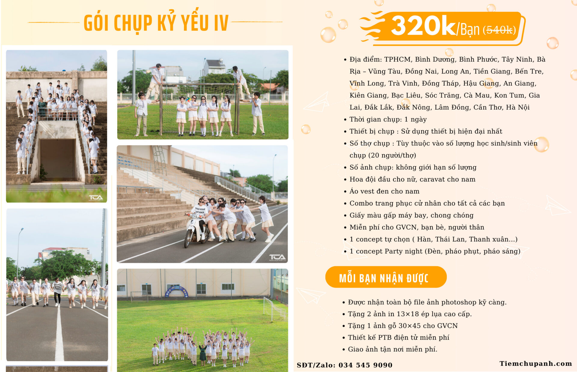 chụp ảnh kỷ yếu Lâm Đồng