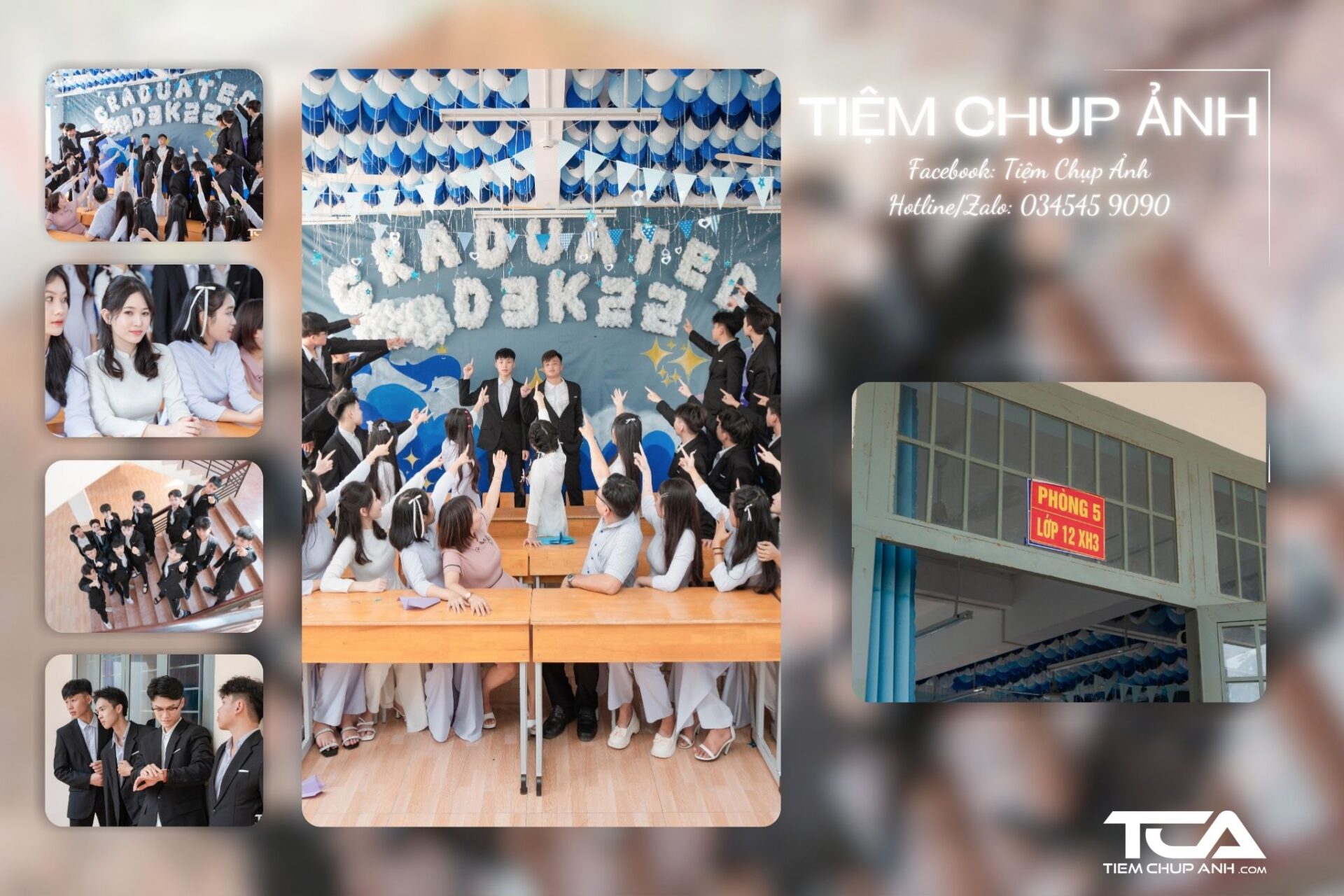 chụp kỷ yếu Cà Mau