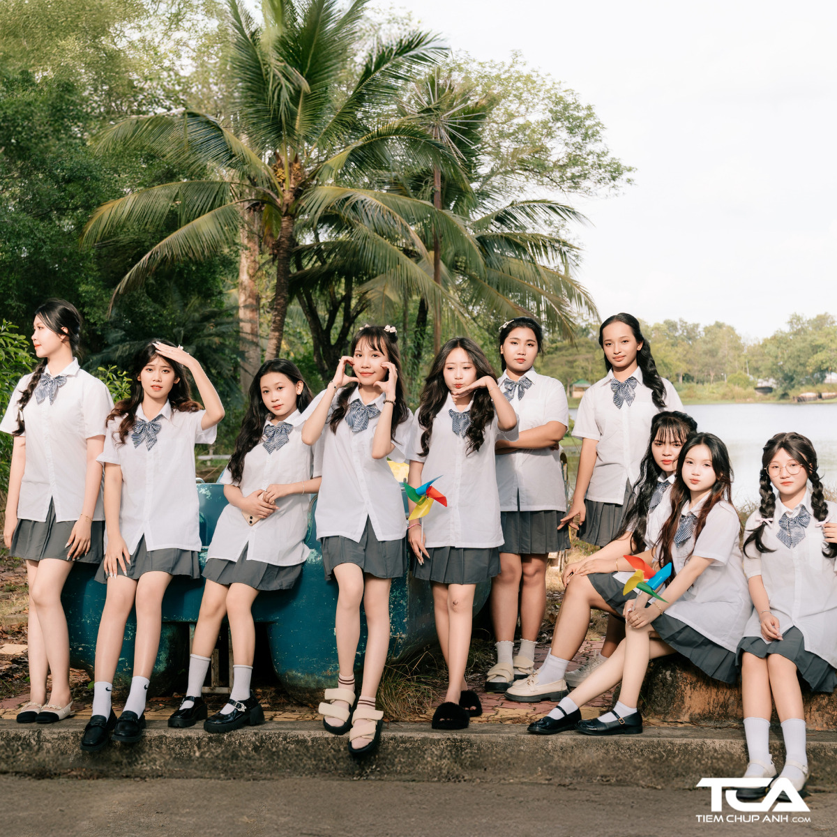 chụp kỷ yếu concept thái lan