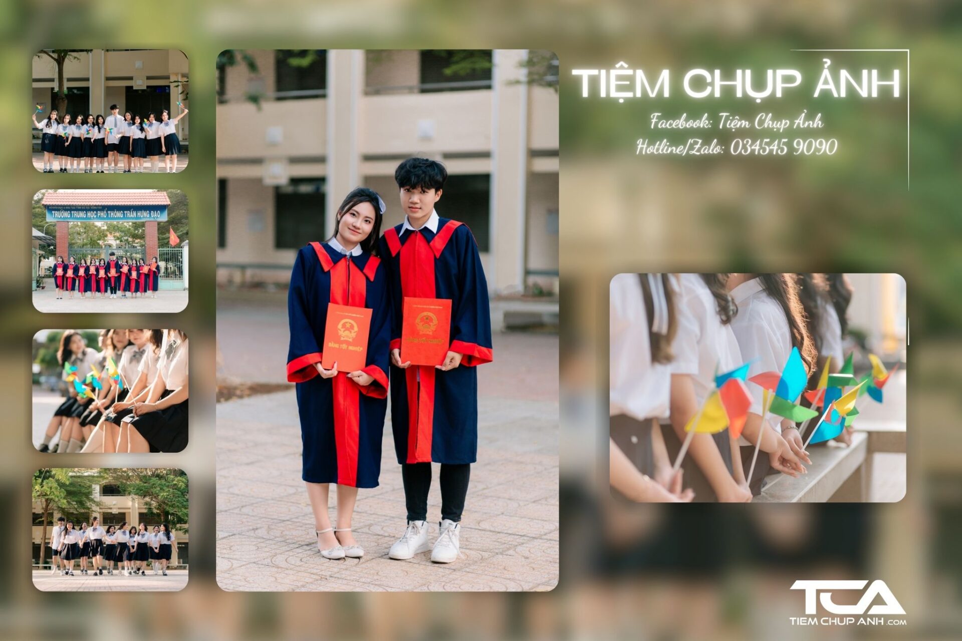 nơi Chụp ảnh kỷ yếu ở Cái Nước