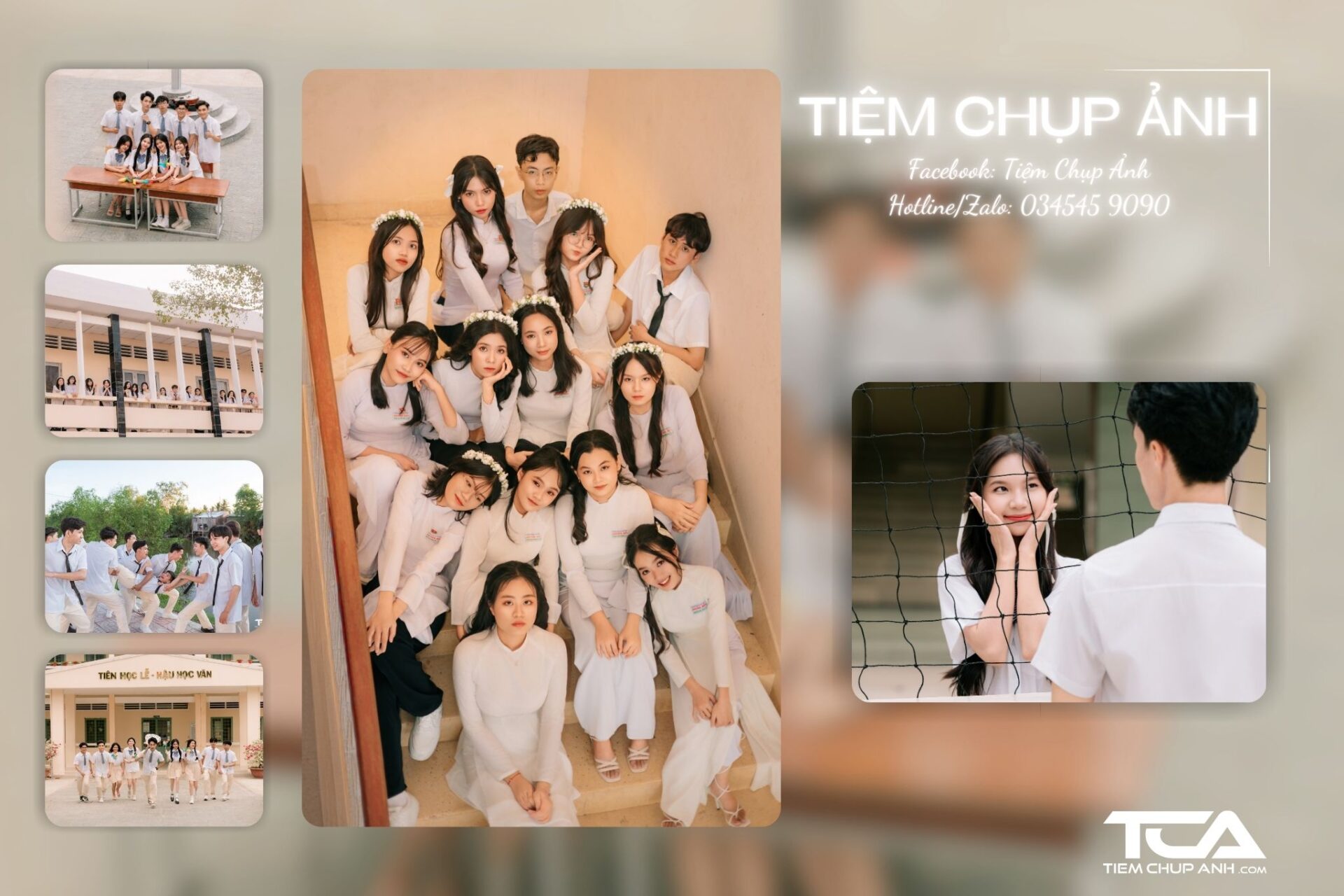 chụp hình kỷ yếu ở bình dương