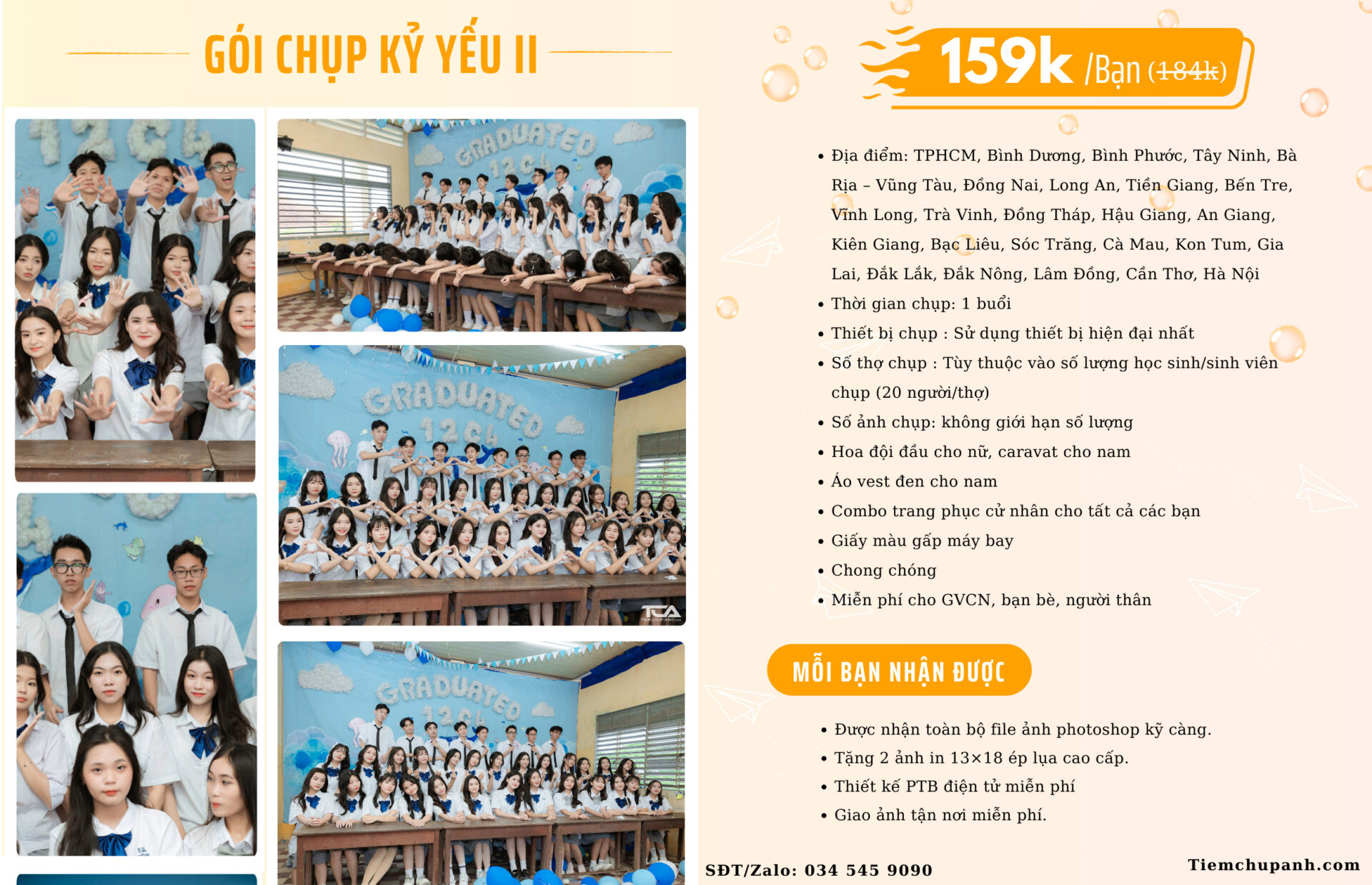 chụp ảnh kỷ yếu An Giang