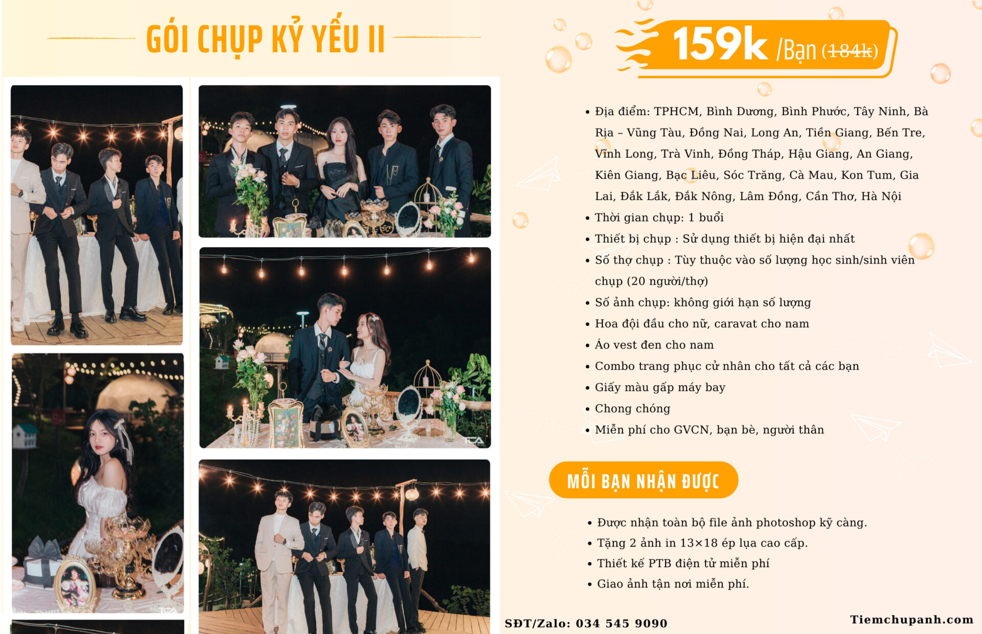 chụp ảnh kỷ yếu Bến Tre