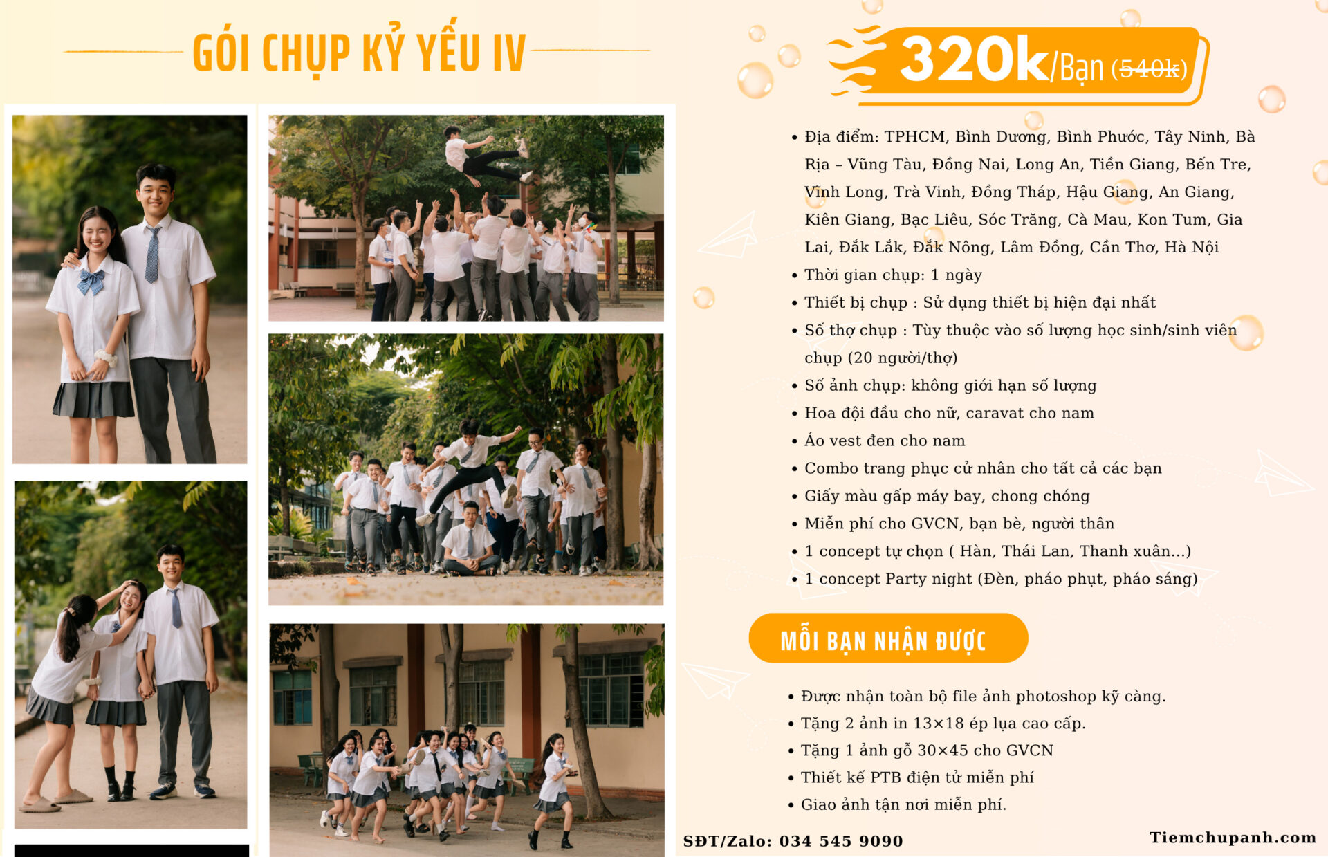 chụp kỷ yếu ở đắk lắk
