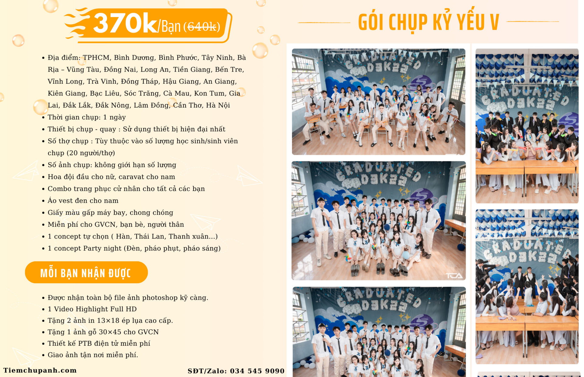 chụp ảnh kỷ yếu Lâm Đồng