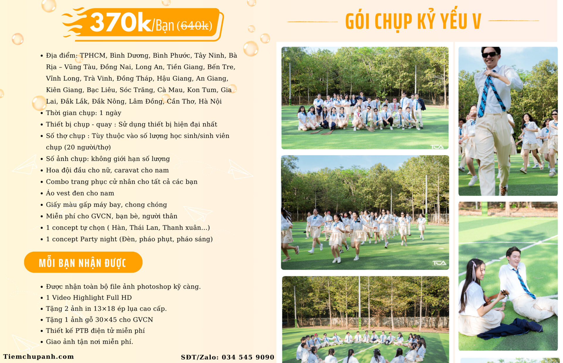 Chụp ảnh kỷ yếu Kon Tum