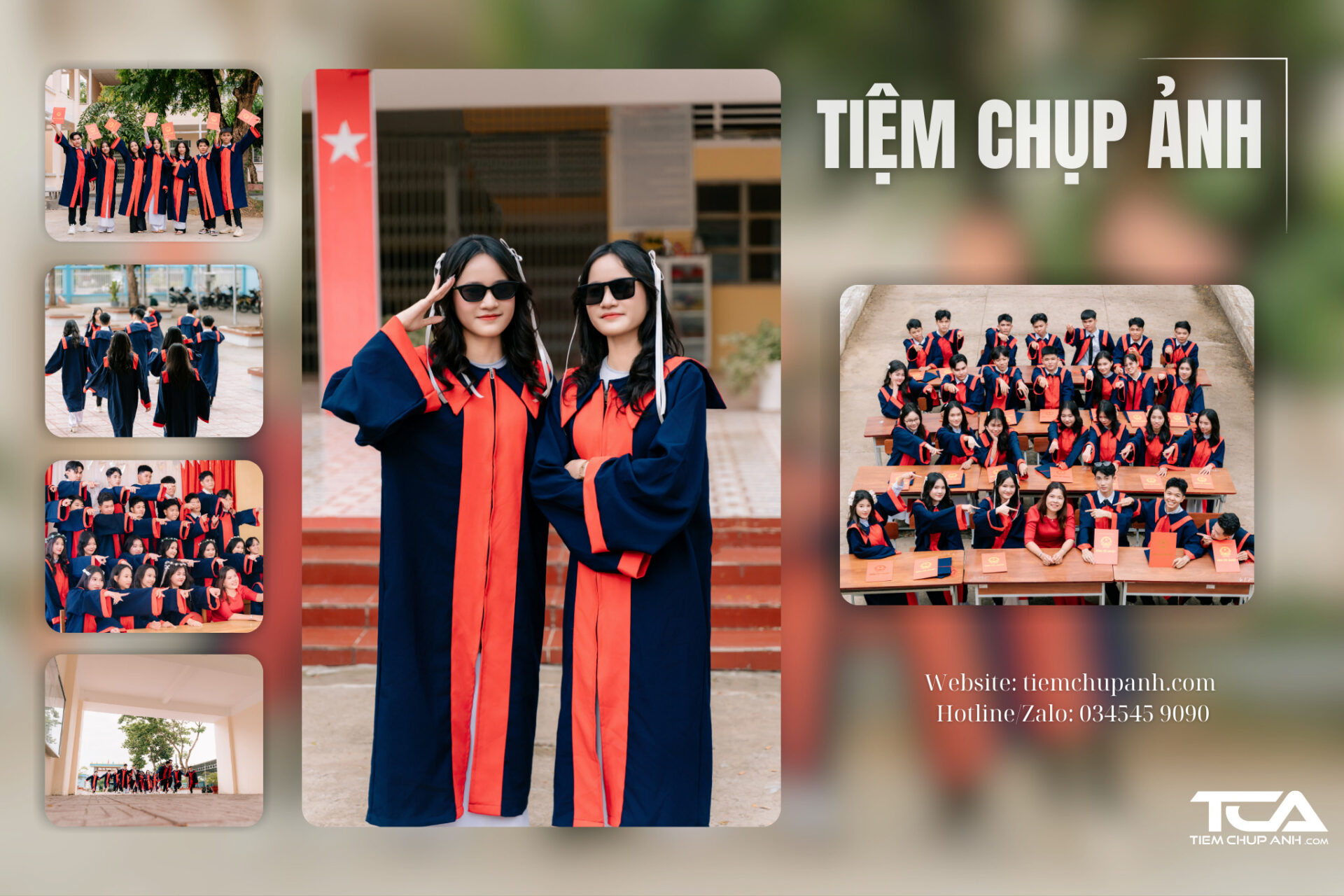 concept Chụp ảnh kỷ yếu ở Giồng Trôm