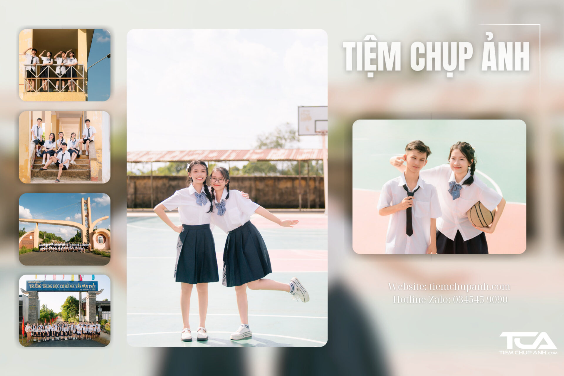 Chụp ảnh kỷ yếu Kon Tum