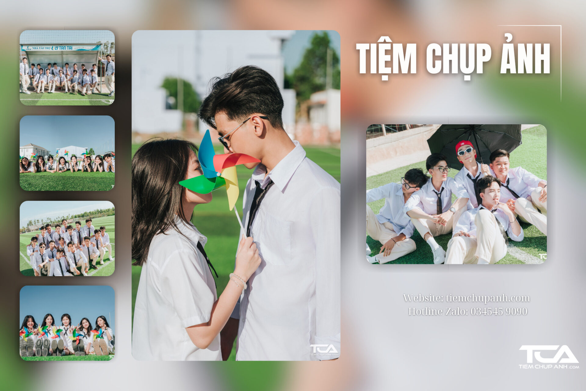 chụp ảnh kỷ yếu Lâm Đồng