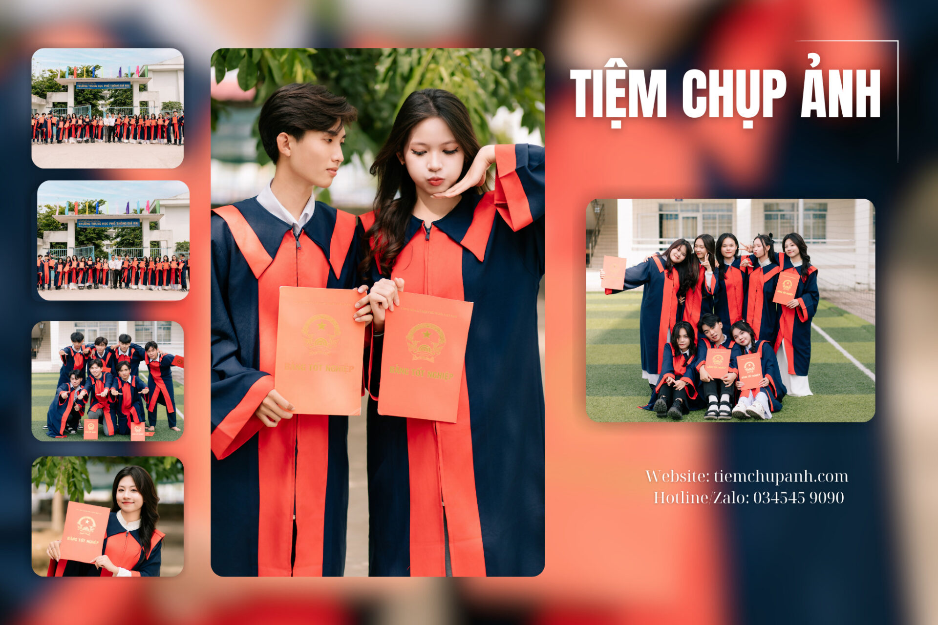 thuê chụp ảnh kỷ yếu ở Hòa Bình