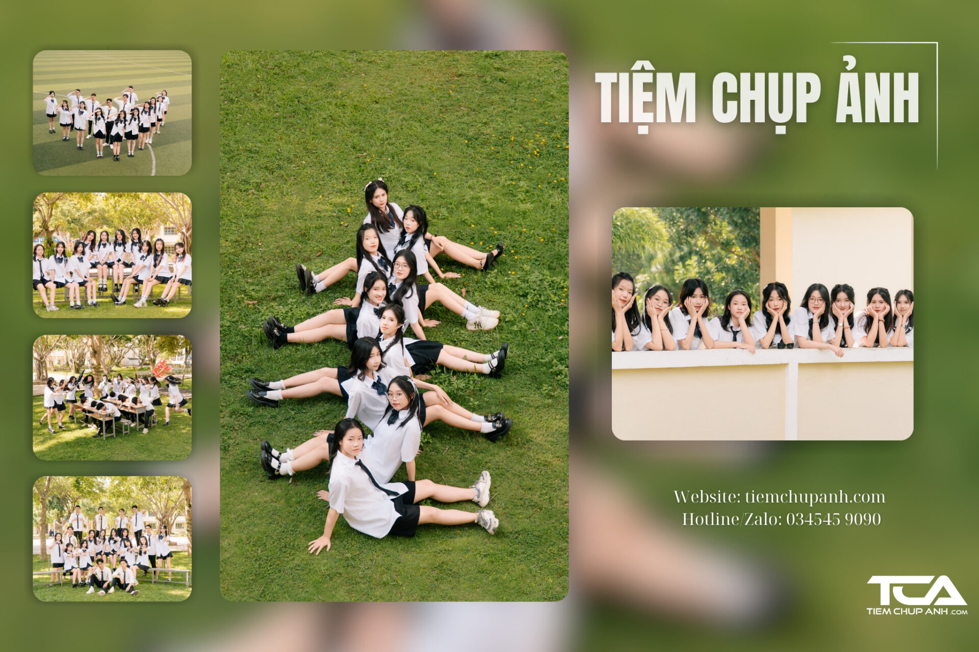 dịch vụ chụp ảnh kỷ yếu ở Di Linh