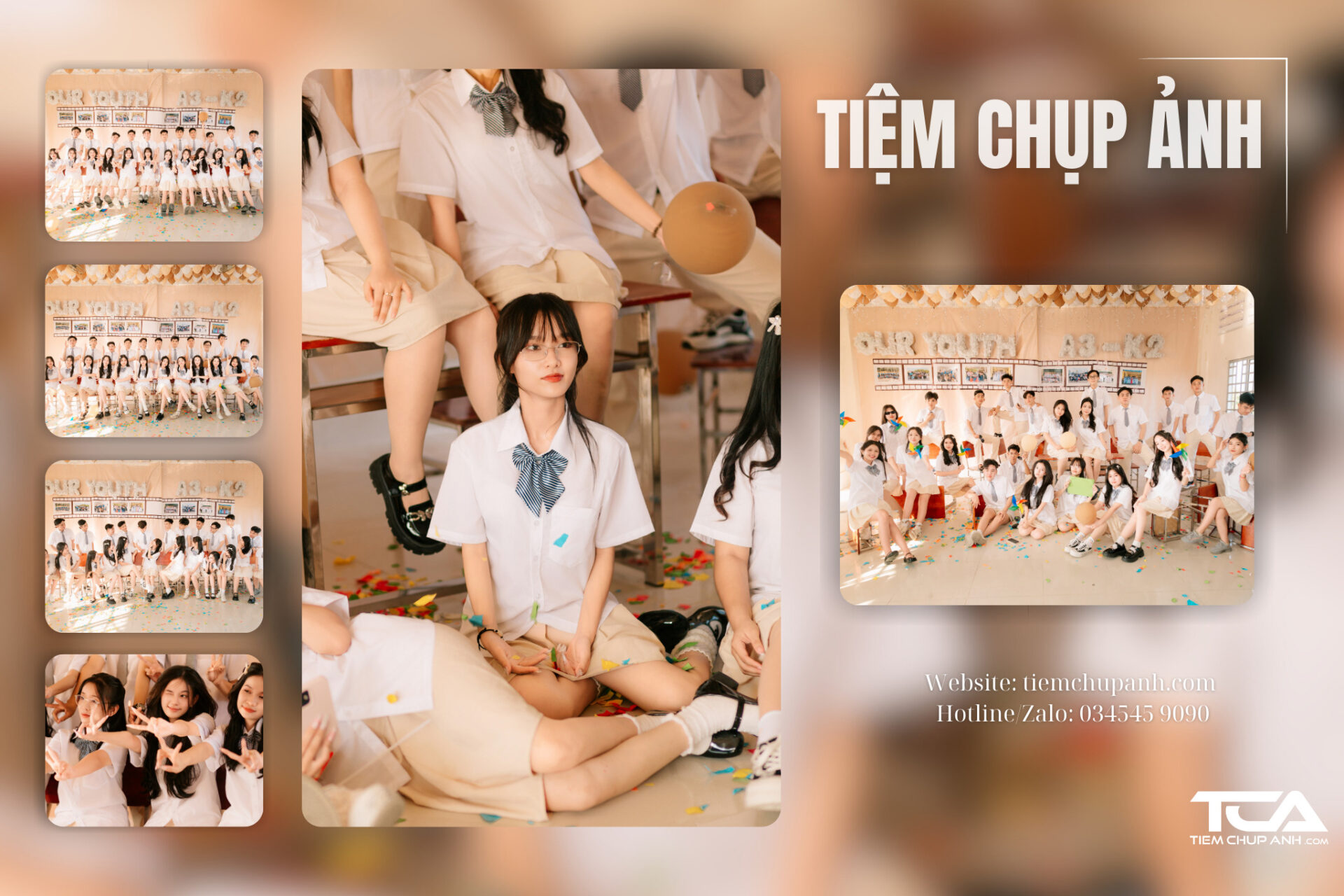 địa điểm chụp ảnh kỷ yếu Sa Thầy