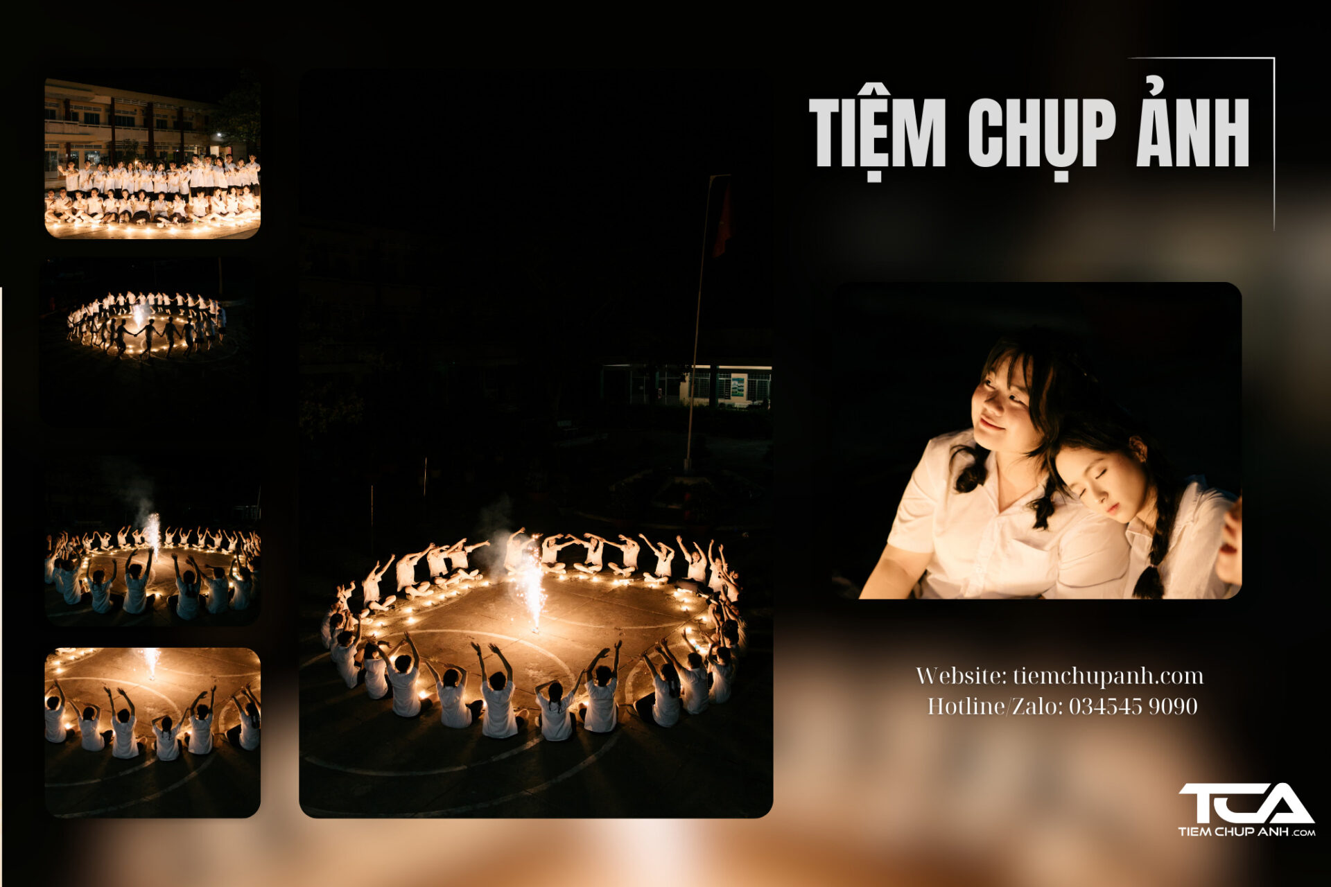thuê Chụp ảnh kỷ yếu ở Chợ Lách