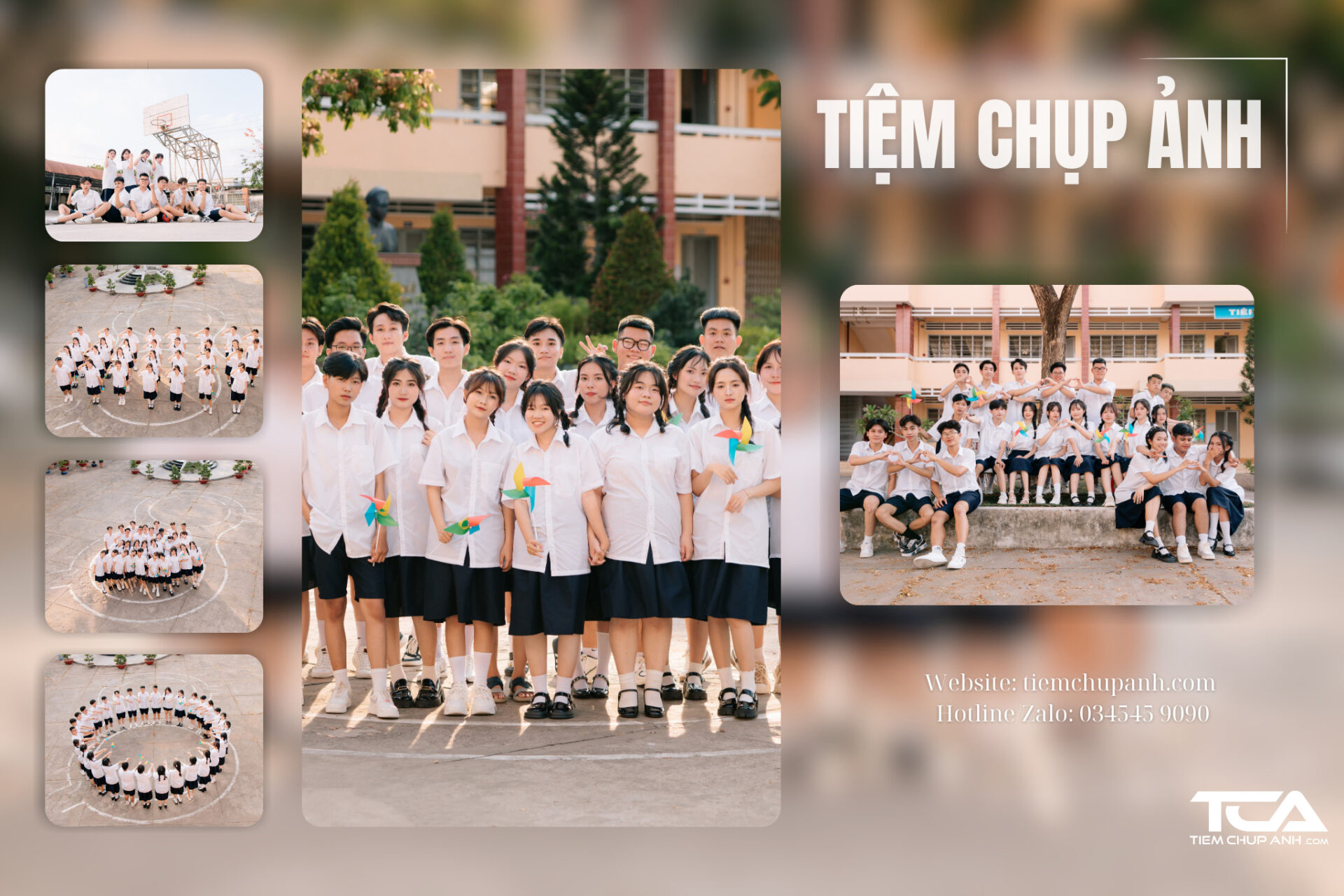 giá Chụp ảnh kỷ yếu ở Mỏ Cày Nam