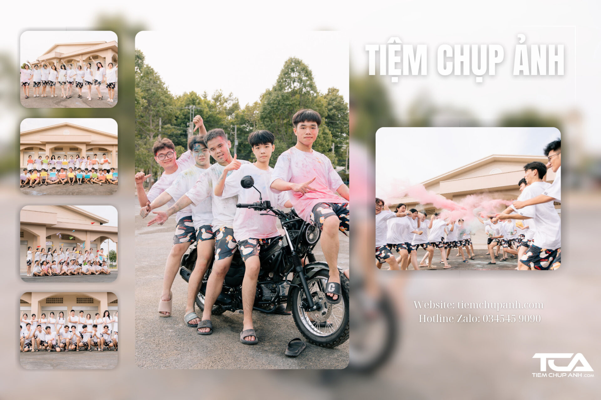 thuê thợ chụp kỷ yếu tại Kon Plông