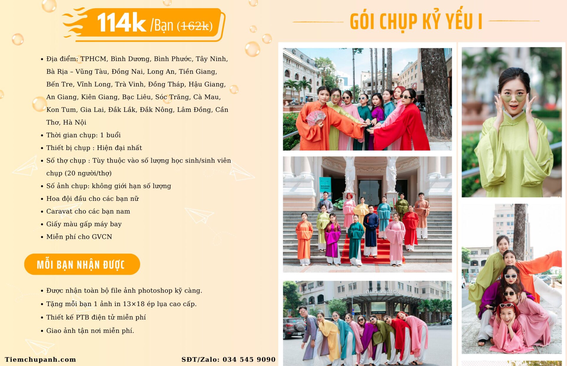 chụp ảnh kỷ yếu cổ phục