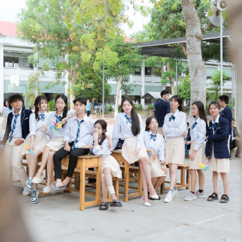 chụp hình kỷ yếu ở An Giang