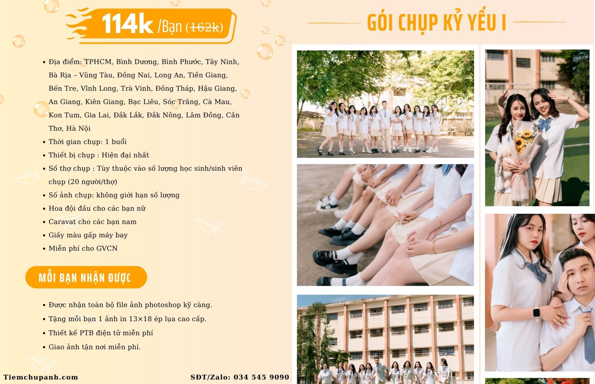 chụp hình kỷ yếu ở đắk nông