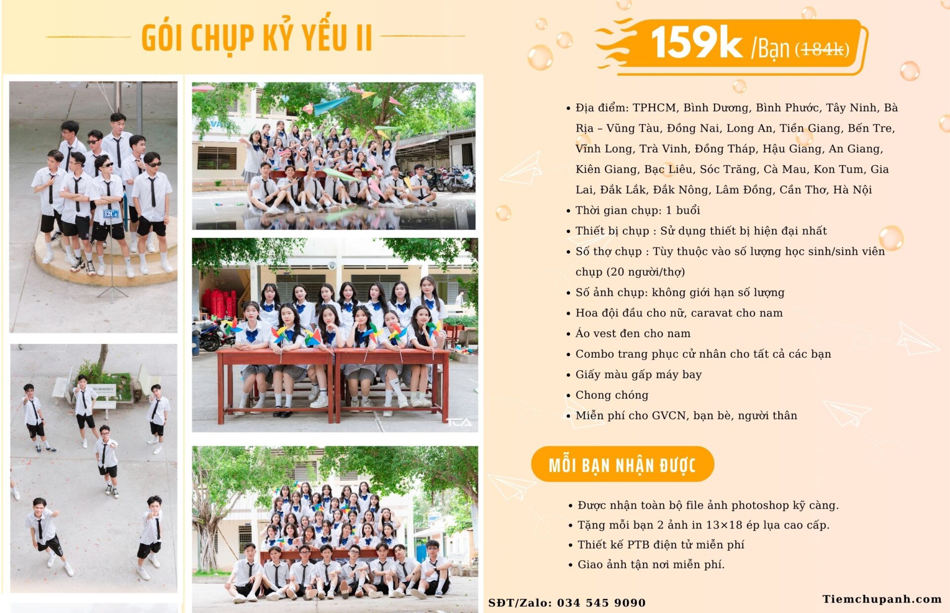 thuê thợ chụp ảnh kỷ yếu ở Cư Jút