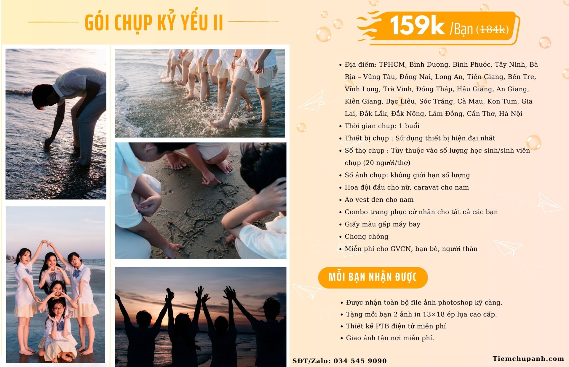 chụp ảnh kỷ yếu bình dương