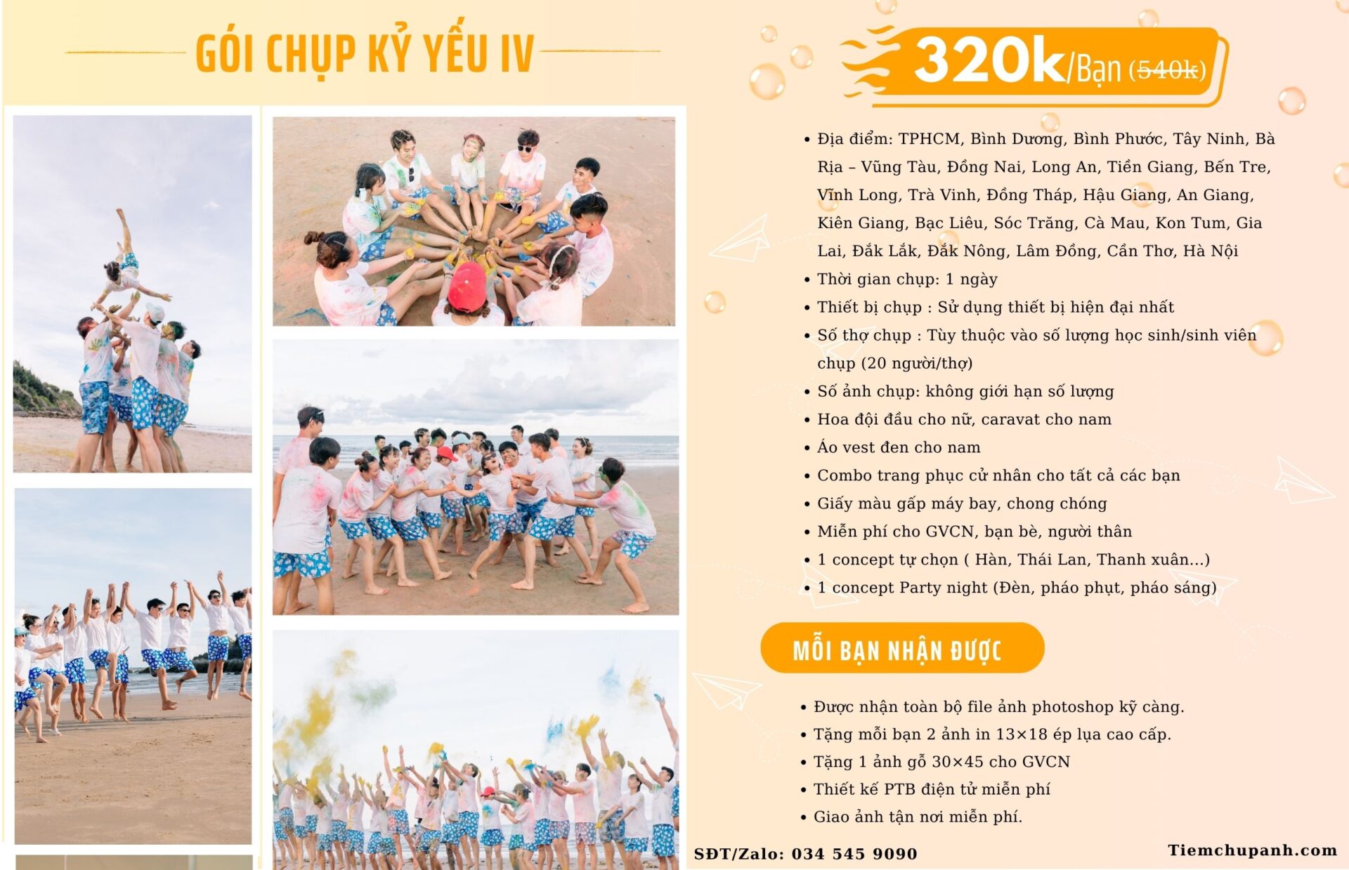 chụp ảnh kỷ yếu bình dương