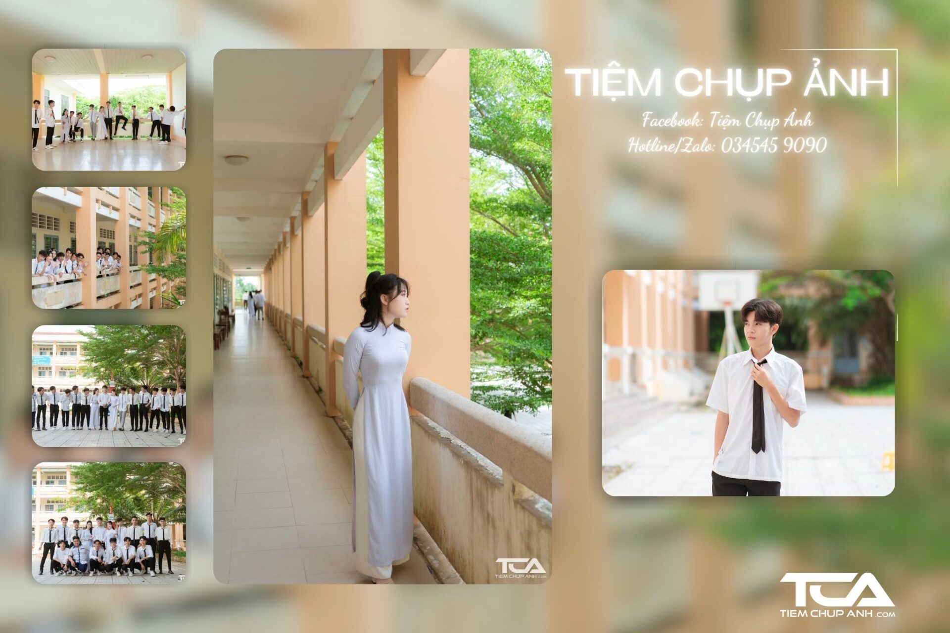 nơi Chụp ảnh kỷ yếu ở Gò Công Đông
