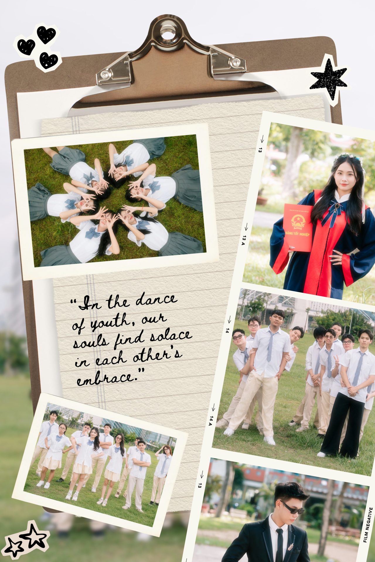 các kiểu chụp ảnh tập thể lớp đẹp