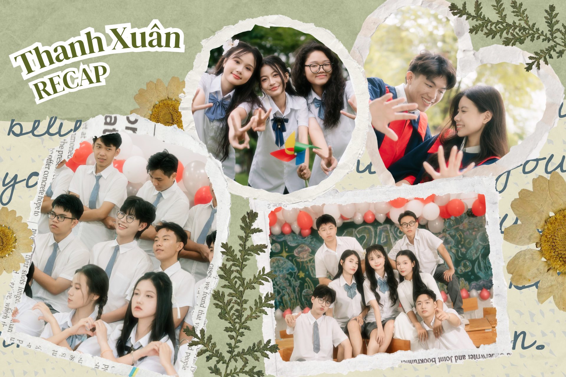 lịch trình chụp kỷ yếu